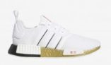 adidas Originals NMD R1 Running Sneakers (White/Black)