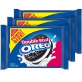 3-Pack OREO Double Stuf Family Size Chocolate Sandwich Cookies