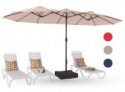 15′ MF Studio Outdoor Patio Table Umbrella with Stand (various colors)
