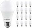 16-Pack MaxLite 5000K A19 1600 Lumen 100W Equivalent Dimmable LED Bulbs
