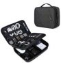 Large Electronics Organizer Travel Bag for 10.5 inch iPad Pro Adapter Cables etc $13.99
