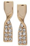 Ann Klein Necklace & Earring Sets $10.50 DKNY Gold-Tone Pavé Twist Drop Earrings
