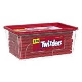 Prime Members: 5-Lbs Twizzlers Twists Licorice Candy (Strawberry)