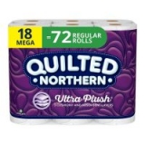 18-Count 3-Ply Quilted Northern Bathroom Toilet Paper