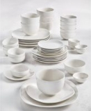 42-Piece Tabletops Unlimited Whiteware Dinnerware Set (Service for 6)