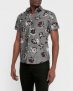Express Apparel Final Sale: Men’s Slim Floral Chambray Soft Wash Shirt
