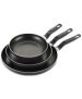 3-Pc T Fal Fry Pan Set or 8-Qt Sedona Stainless Steel Covered Casserole w/ Lid