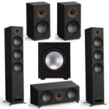 Jamo Speakers: Pair S 809 + S 83 Center + Pair S 801 Bookshelves + J 10 Sub