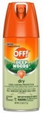 2.5-Ounce OFF! Deep Woods Dry Aerosol