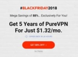 [PureVPN 88% Off] Exclusive Black Friday VPN Offer