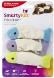 3-Count SmartyKat Fish Flop Catnip Crinkle Cat Toys