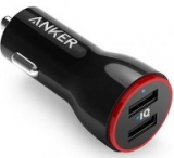 Anker 24W Dual USB Car Charger Adapter, PowerDrive 2 – $5.99 + FSSS