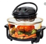 Best Choice Products 12L Electric Convection Halogen Oven, Black