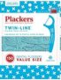 4-Pack of 150-Count Plackers Twin-Line Flossers