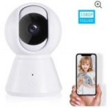 IP Camera, Wireless Security Camera 1080P HD, WiFi Home Indoor Camera Surveillance Monitor for Baby/Pet/Nanny, Motion Detection, 2 Way Audio