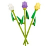 Tulips (40461) Available now at Lego.com $9.99