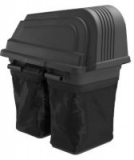 42 in. 2-Bin Soft-Sided Lawn Mower Bagger
