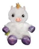 11.75" Lullabrites Light Up Musical Plush Toy w/ 3 Songs (Unicorn)