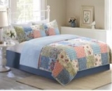 Mainstays Vintage Floral Patchwork King Sham