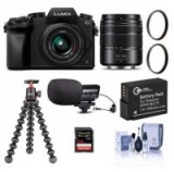 Panasonic DMC-G7 Mirrorless Camera w/ 14-42mm & 45-150mm Lenses & More