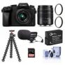 Panasonic DMC-G7 Mirrorless Camera w/ 14-42mm & 45-150mm Lenses & More