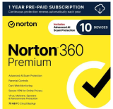 Security Software Digital Downloads: 1-Year Norton 360 Deluxe 2025 (5 Devices) $13 & More