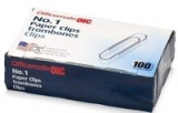 1000-Count Officemate No.1 Smooth Paper Clips
