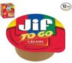 36-Count 1.5oz Jif To Go Natural Creamy Peanut Butter Cups