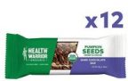 12-Count Health Warrior Pumpkin Seed Protein Bars (various flavors)