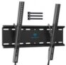 Tilting TV Wall Mount Bracket ($9.44 AC) Low Profile for Most 23-55 Inch LED, LCD, OLED, Plasma Flat Screen TVs with VESA 400x400mm Weight up to 115lbs by PERLESMITH at Amazon