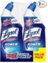2-Pack of 24oz Lysol Power Toilet Bowl Cleaner