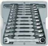 12-Piece GearWrench Metric Ratcheting Wrench Set