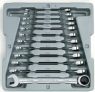 12-Piece GearWrench Metric Ratcheting Wrench Set