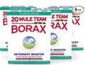 4-Pack 65oz. 20 Mule Team Borax Detergent Booster & Multi-Purpose Cleaner