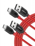 Anker Powerline+ 2-Pack of 6-Foot USB Type C to USB Type A Cables – $9.99