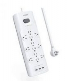 Anker Power Strip Best Surge Protector w/ 12-Outlets & 3 USB Ports