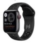 Apple Watch Nike SE (1st Gen) GPS + Cellular, 40mm Space Gray Aluminum Case with Anthracite/Black Nike Sport Band – Regular