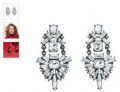 Sparkling Ice Statement Earrings-$14.99-@Avon
