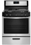 Whirlpool 5.1 Cu. Ft. Stainless Steel Gas Range + 3x 30″ Range Hood