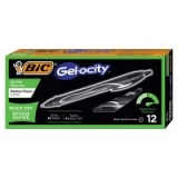 BIC Products: 12-Count Gel-ocity Quick Dry Retractable Gel Pens (Black) $5.65