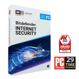 Bitdefender Internet Security 2019 3 PC / 1 Year $23.95