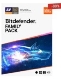 Bitdefender Family Pack 2021: 15-Devices, 2-Years (Digital Download)