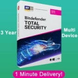 Bitdefender Total Security 2019 Multidevice  up to 5 – 3 Years | Download Link $19.99