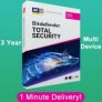 Bitdefender Total Security 2019 Multidevice  up to 5 – 3 Years | Download Link $19.99