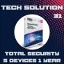 BitDefender Total Security 2020 5 Devices 1, 2, 3, 4 & 5 Years + Free Gift