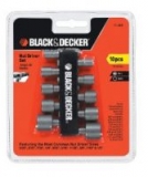 10-Piece Black + Decker Nutdriver Set