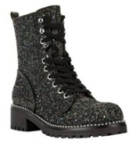 PORTLAND by Portland Boot Company Women’s Glitter Lace Up Boot