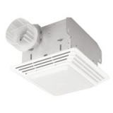 Broan-NuTone 678 Ventilation Fan and Light Combination, 50 CFM 2.5-Sones