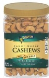 33-Oz Planters Fancy Whole Cashews w/ Sea Salt