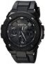 Casio Men’s ‘G Shock’ Quartz Stainless Steel and Resin Casual Watch, Color:Black $190.27